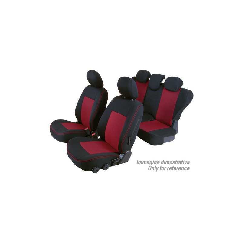 Set coprisedili Superior - Nero Rosso - Mazda 5 5p (11 10 10 13)