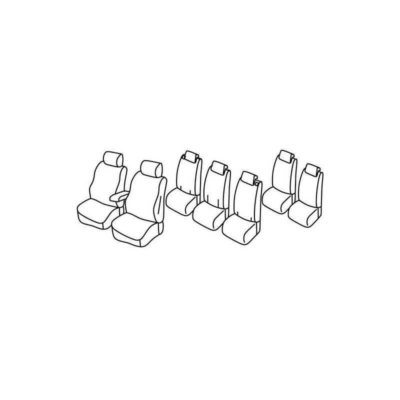 Set coprisedili Superior - Beige - Opel Zafira Tourer (Enjoy Cosmo) (11 11 )