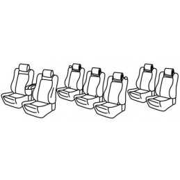 Set coprisedili Superior - Nocciola - Peugeot 5008 (01 17 )