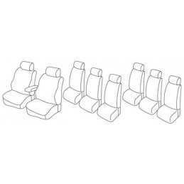 Set coprisedili Superior - Nocciola - Renault Master (van) (Luxury) (2002 01 10)