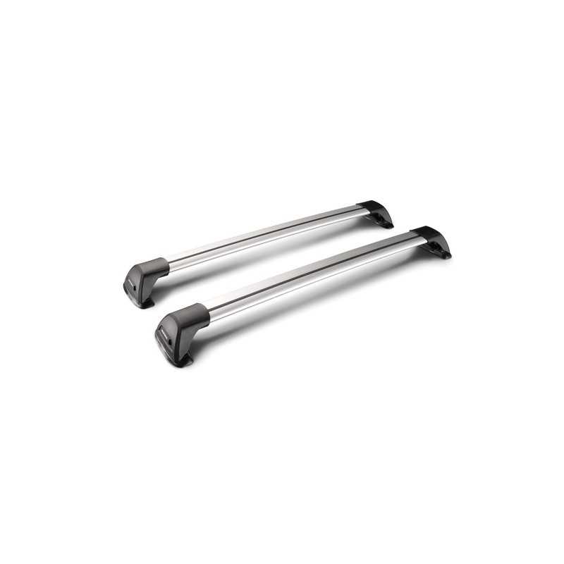 Flush coppia barre portatutto telescopiche in alluminio - 95 cm