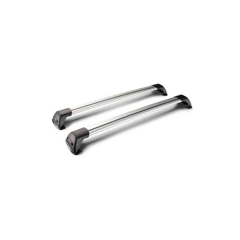 Flush Mixed coppia barre portatutto telescopiche in alluminio - 95+100 cm