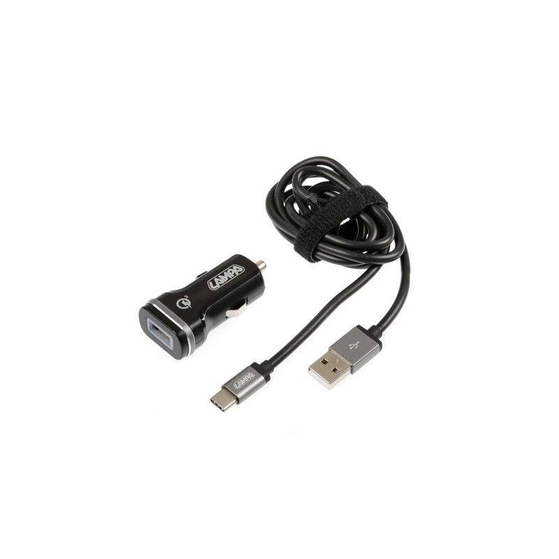 Kit 2 in 1 Usb Type-C - Qualcomm Quick Charge - 12 24V