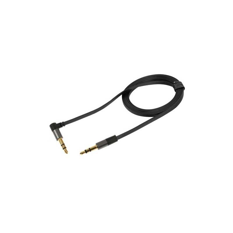 Phixia 90 gradi cavo AUX-AUX - 120 cm - Nero