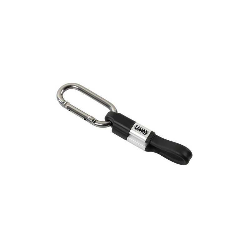 Portachiave con cavo Usb Lightning 10 cm - Blister 1 pz