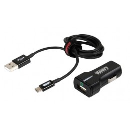 Kit 2 in 1 Micro Usb - Qualcomm Quick Charge - 12 24V
