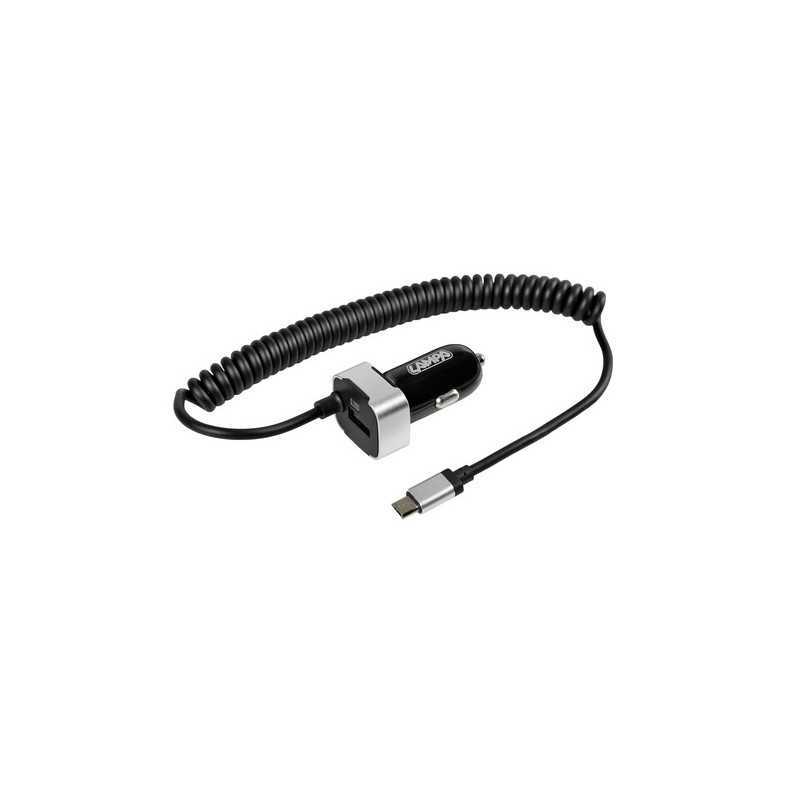 Caricabatteria Micro Usb con 1 porta Usb - Fast Charge - 2400 mA - 12 24V
