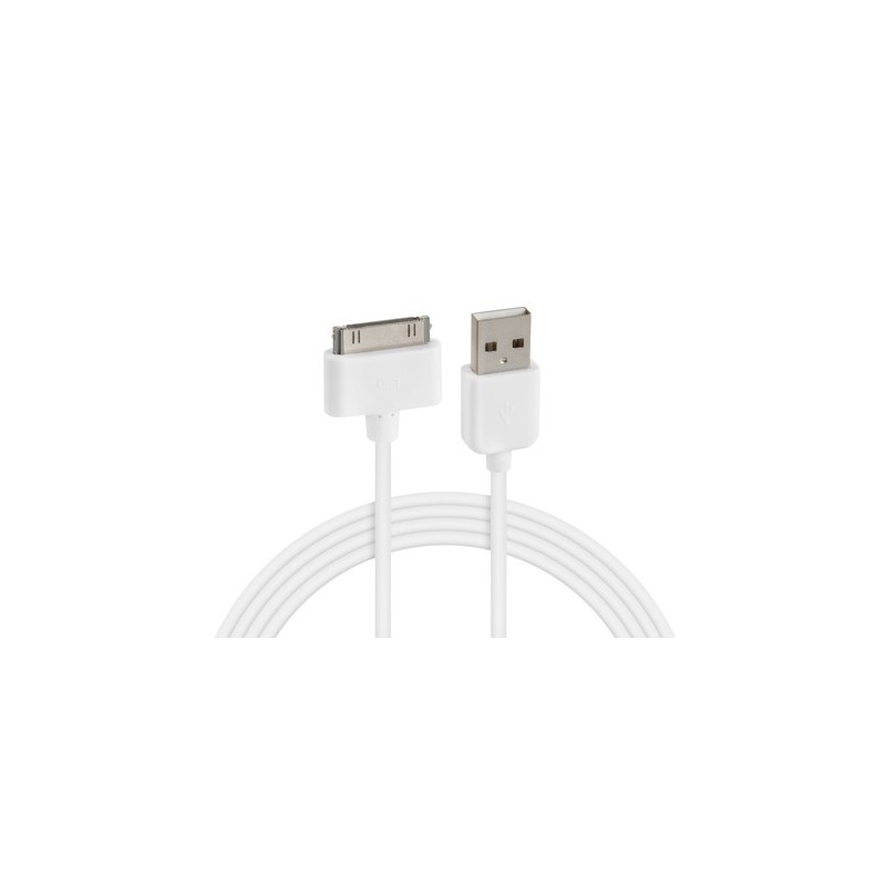 Cavo Usb Apple Dock 30 Pin - 100 cm - Bianco