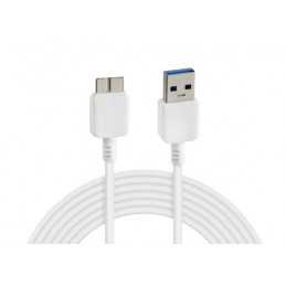 Cavo Usb Usb 3.0 Micro B - 100 cm - Bianco