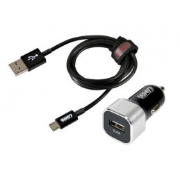 Kit 2 in 1 Micro Usb - Fast Charge - 12 24V