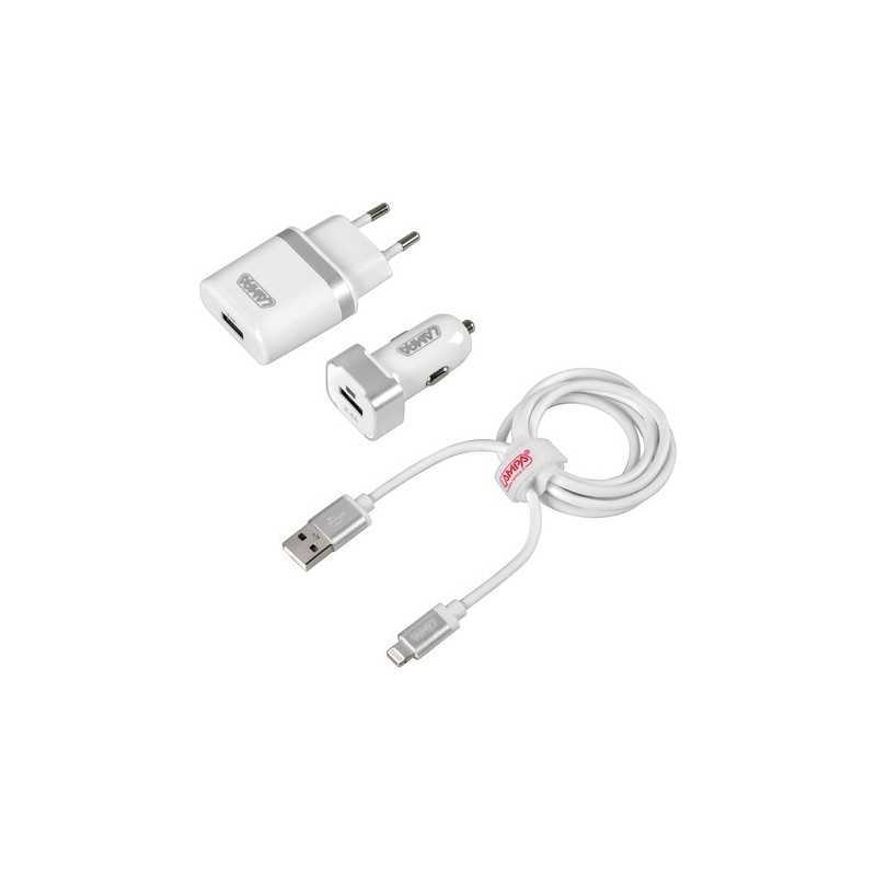 Kit 3 in 1 Lightning - Fast Charge - 12 24V + 230V
