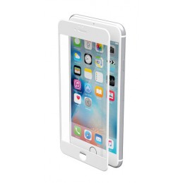 Phantom  vetro temperato protettivo da bordo a bordo - Apple iPhone 6 Plus   6s Plus - Glossy White