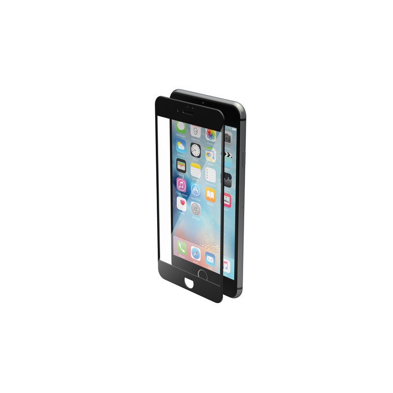 Phantom  vetro temperato protettivo da bordo a bordo - Apple iPhone 7 Plus   8 Plus - Glossy Black