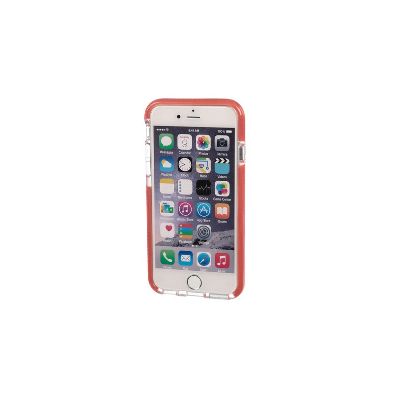 Alpha Guard  cover ultra protettiva anti-shock flessibile - Apple iPhone 6   6s - Trasparente Rosa