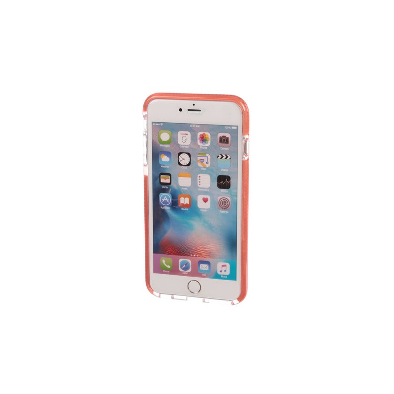 Alpha Guard  cover ultra protettiva anti-shock flessibile - Apple iPhone 6 Plus   6s Plus - Trasparente Rosa