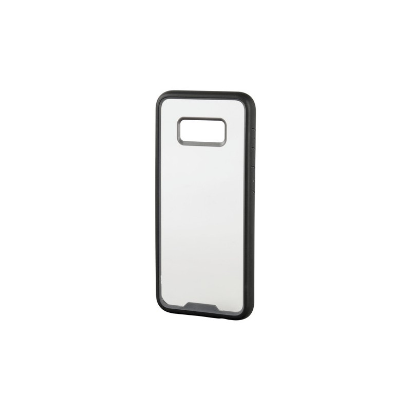Prime  cover protettiva con cornice colorata - Samsung Galaxy S8+ - Trasparente Nero