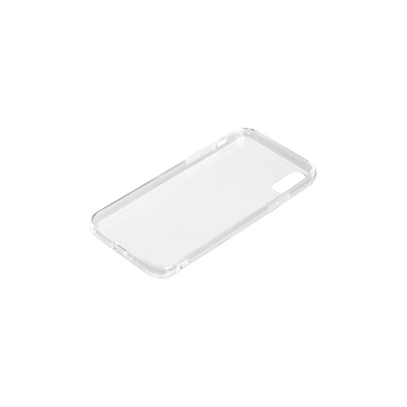 Clear Cover  cover trasparente rigida con cornice in gomma - Apple iPhone X