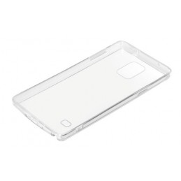 Clear Cover  cover trasparente rigida con cornice in gomma - Samsung Galaxy Note 4
