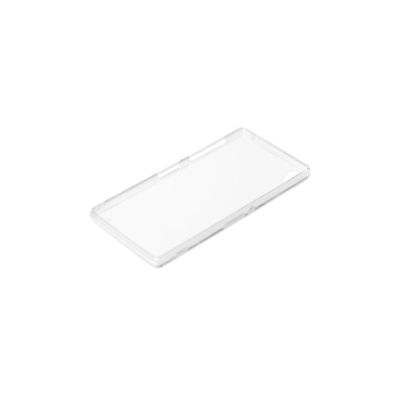 Clear Cover  cover trasparente rigida con cornice in gomma - Sony Xperia Z3