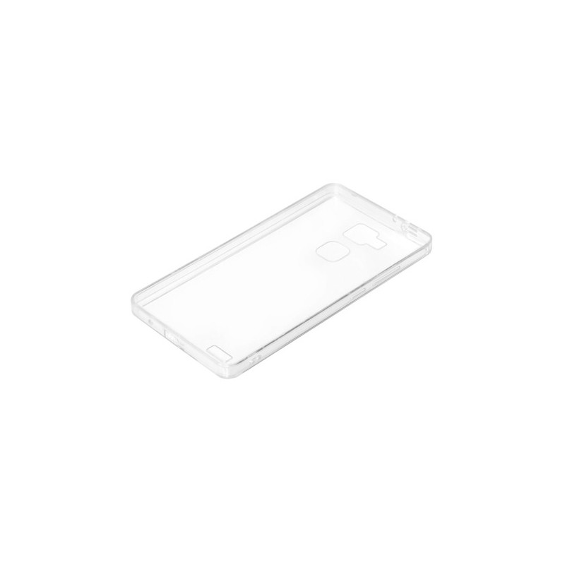 Clear Cover  cover trasparente rigida con cornice in gomma - Huawei Mate 7
