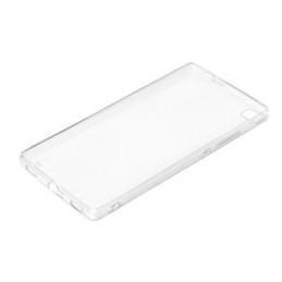 Clear Cover  cover trasparente rigida con cornice in gomma - Huawei P8