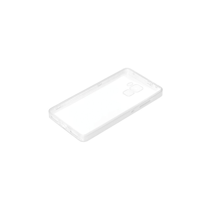 Clear Cover  cover trasparente rigida con cornice in gomma - Huawei Honor 7