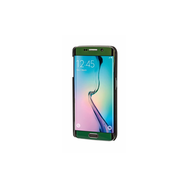 Stylish  cover gommata sottile - Samsung Galaxy S6 Edge - Nero