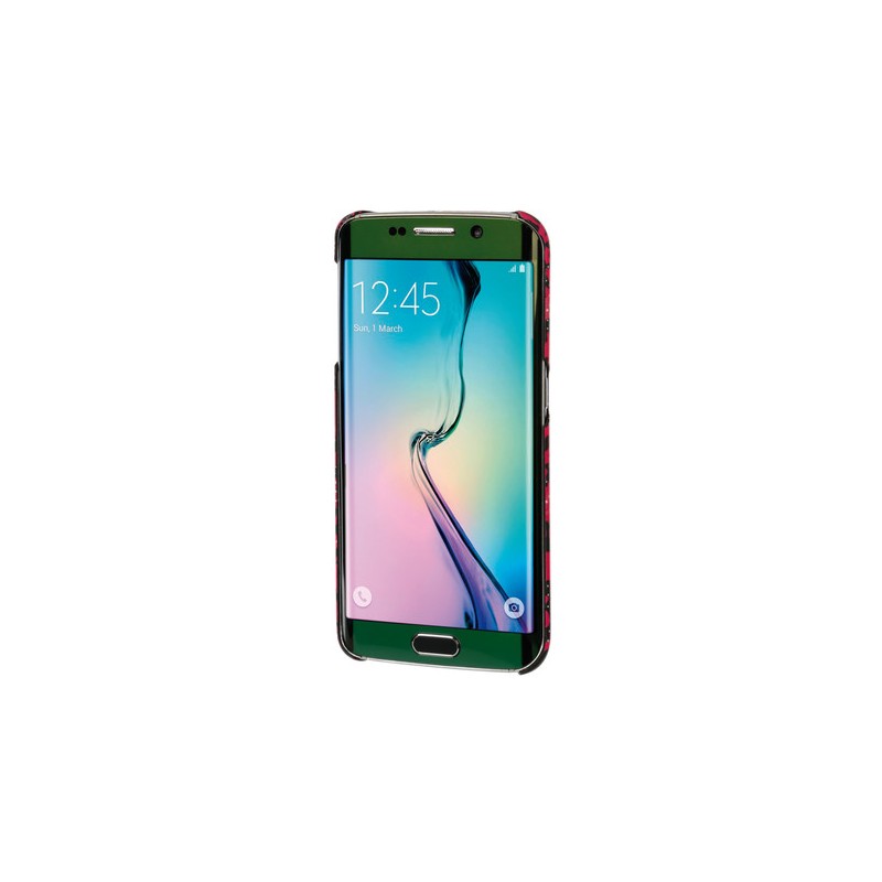 Stylish  cover gommata sottile - Samsung Galaxy S6 Edge - Pink Camo