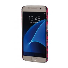Stylish  cover gommata sottile - Samsung Galaxy S7 - Pink Camo