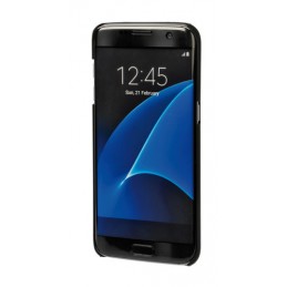 Stylish  cover gommata sottile - Samsung Galaxy S7 Edge - Nero