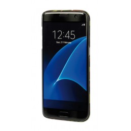 Stylish  cover gommata sottile - Samsung Galaxy S7 Edge - Green Camo