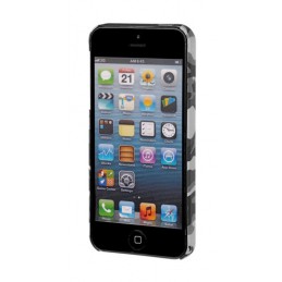 Stylish  cover gommata sottile - Apple iPhone 5   5s   SE - Grey Camo