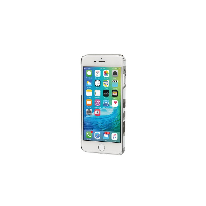 Stylish  cover gommata sottile - Apple iPhone 7   8 - Grey Camo