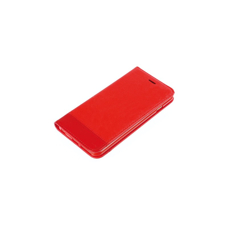 Wallet Folio Case  cover a libro - Apple iPhone 6 Plus   6s Plus - Rosso