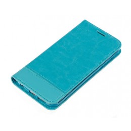 Wallet Folio Case  cover a libro - Samsung Galaxy S6 Edge - Turchese