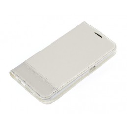 Wallet Folio Case  cover a libro - Samsung Galaxy S6 - Bianco