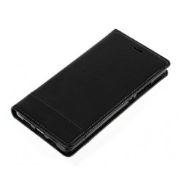 Wallet Folio Case  cover a libro - Huawei P8 Lite - Nero