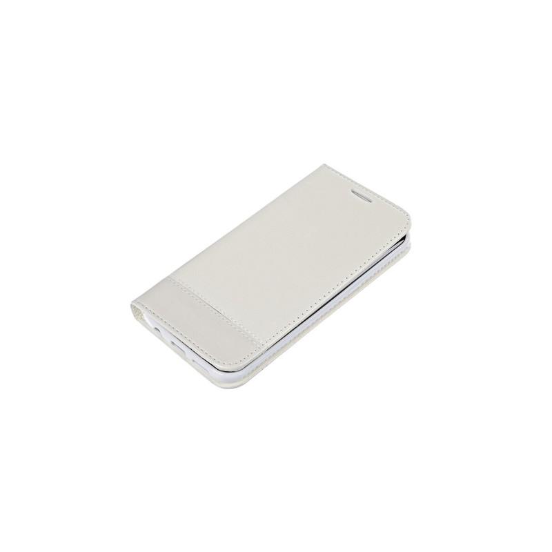 Wallet Folio Case  cover a libro - Samsung Galaxy S7 Edge - Bianco
