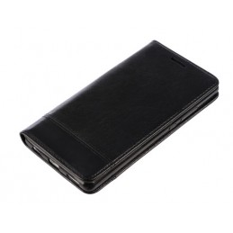 Wallet Folio Case  cover a libro - Huawei P9 Plus - Nero