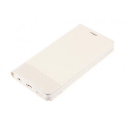 Wallet Folio Case  cover a libro - Huawei P9 Plus - Bianco
