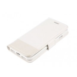 Wallet Folio Case  cover a libro - Apple iPhone 7   8 - Bianco