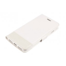 Wallet Folio Case  cover a libro - Apple iPhone 7 Plus   8 Plus - Bianco