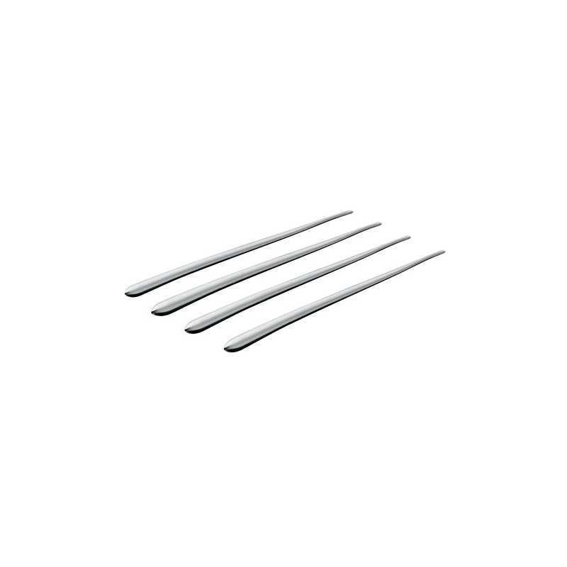 LAM-20830 - Mirror-Trims 4 decorazioni adesive cromate 4 pz - 170 mm