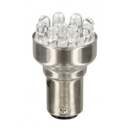 LAM-58376 - 12V Lampada Multi-Led 11 Led - (P21 5W) - BAY15d - 1 pz  - D Blister