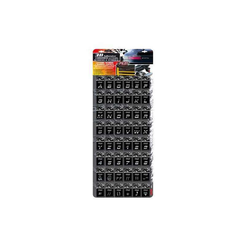 3D Letters - Espositore da 480 pezzi - Type-1