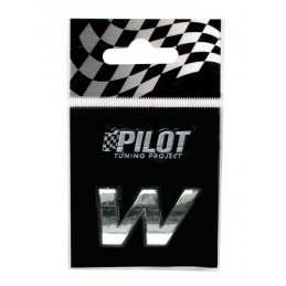 3D Letters Type-1 (18 mm) - W