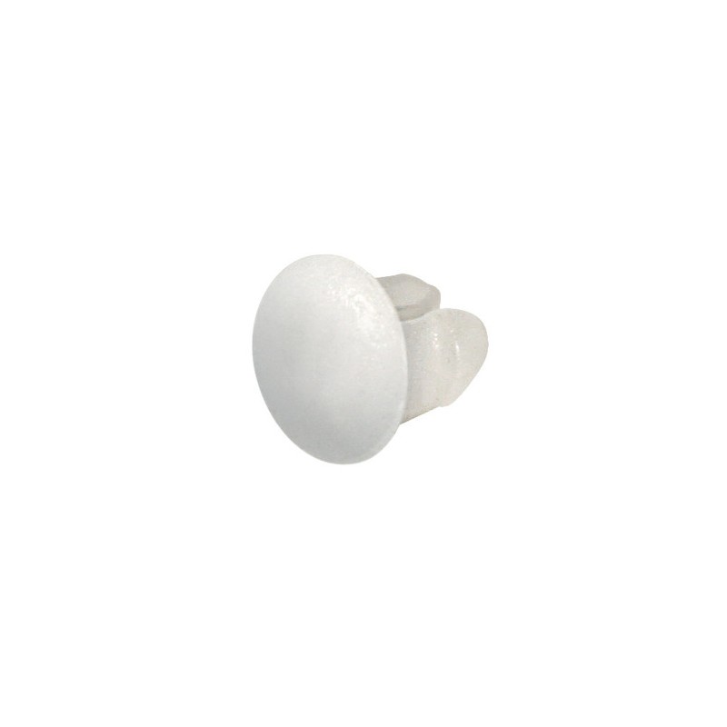 Set 100 bottoncini targa - Bianco