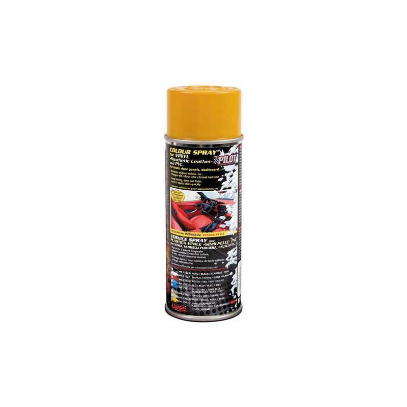 Vernice spray per interni in vinile (similpelle) e pvc - Giallo zafferano