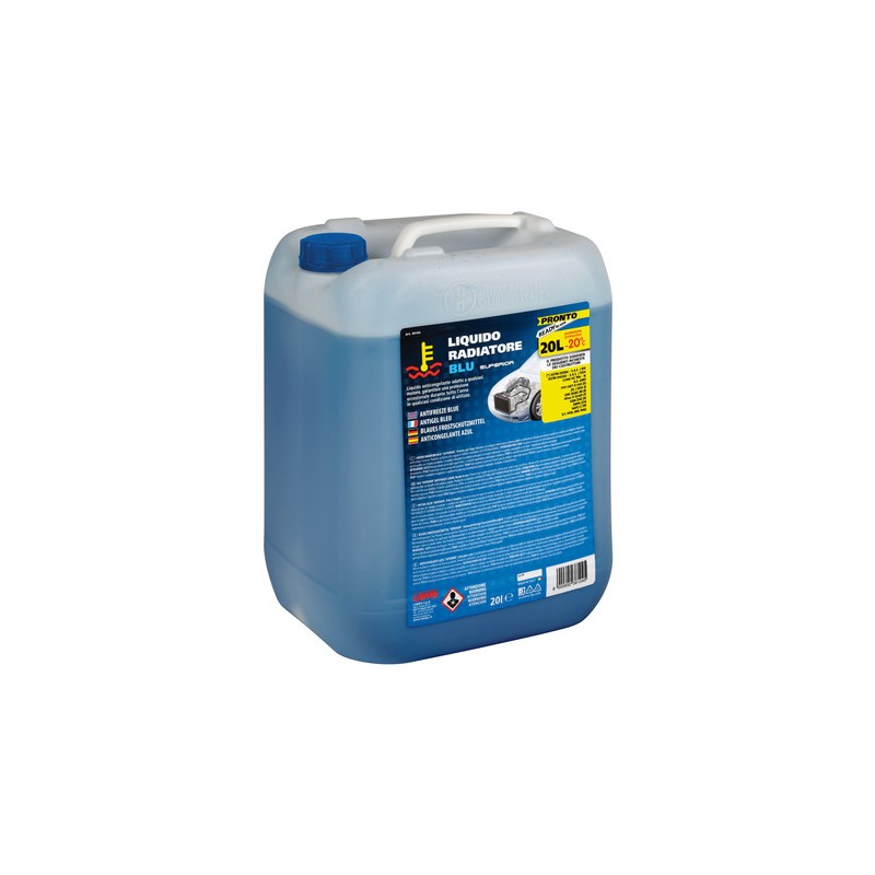 Superior-Blu  liquido antigelo radiatore (-20 gradi C) - 20 L