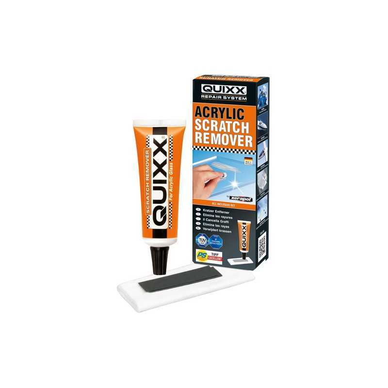 Quixx-Xerapol rimuovi graffi per superfici in acrilico